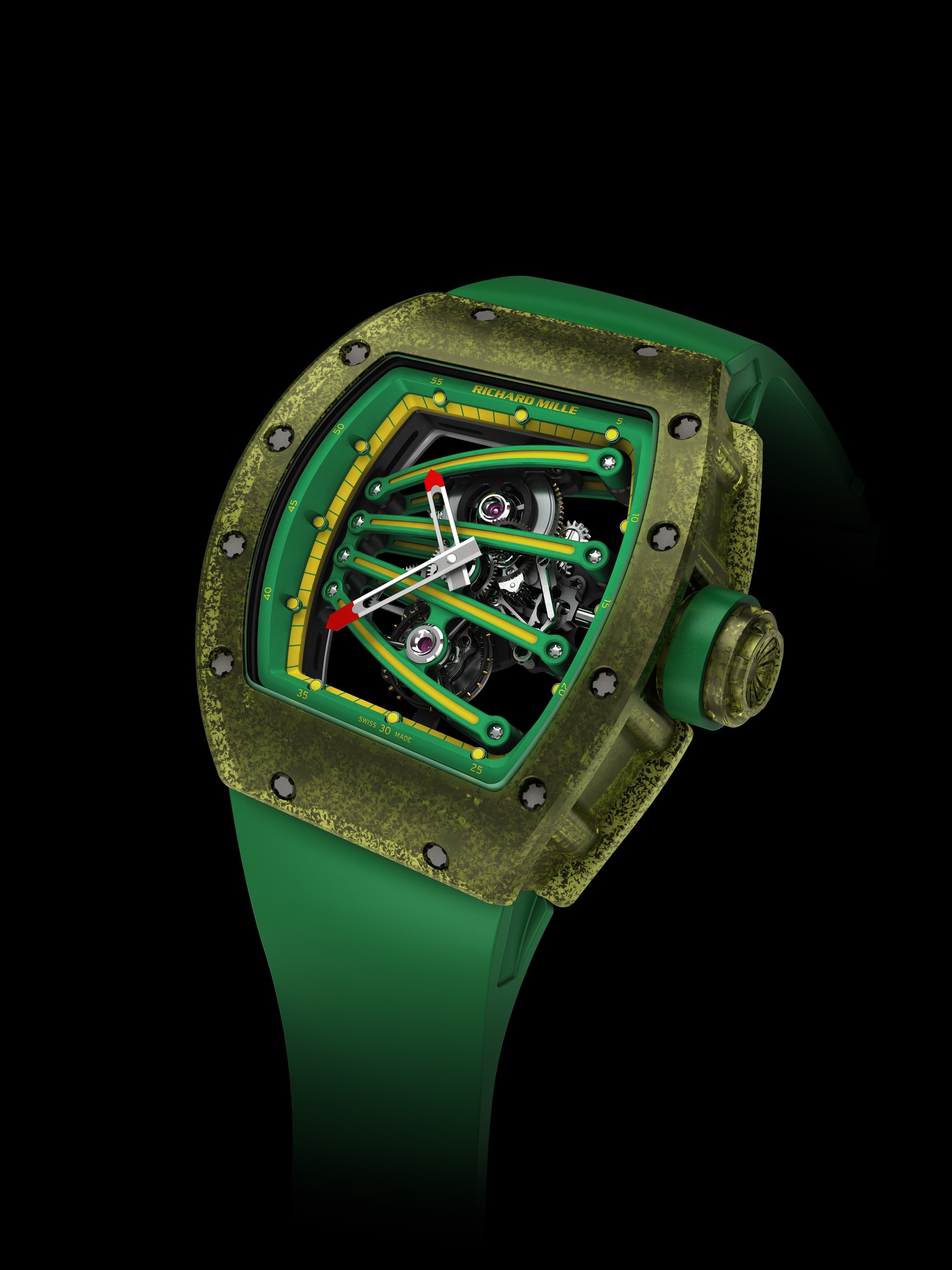 Replica Richard Mille RM 059-01 Yohan Blake Translucent Composite Watch